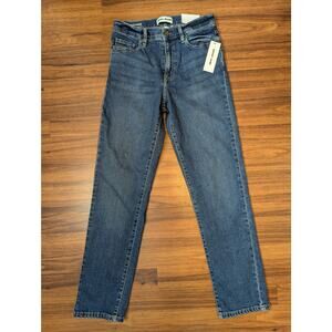 DKNY Jeans Broome High Rise Slim Straight Leg Jeans- Size 4 / 27 - NWT